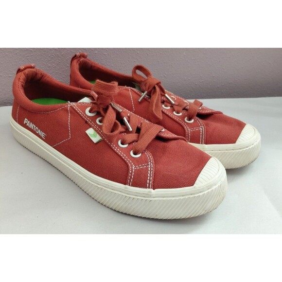 Cariuma Shoes - Cariuma Shoes Unisex Pantone Casual Sneaker Rust Canvas 8.5 Women’s / 7 Men
